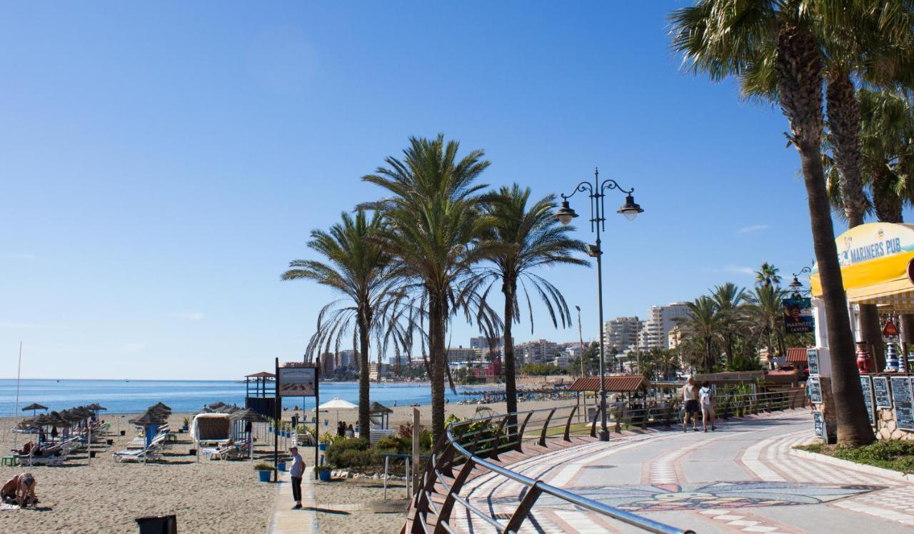 Benal beach suite, estudio con parque acuático y vistas al mar. Benalmádena Exterior foto