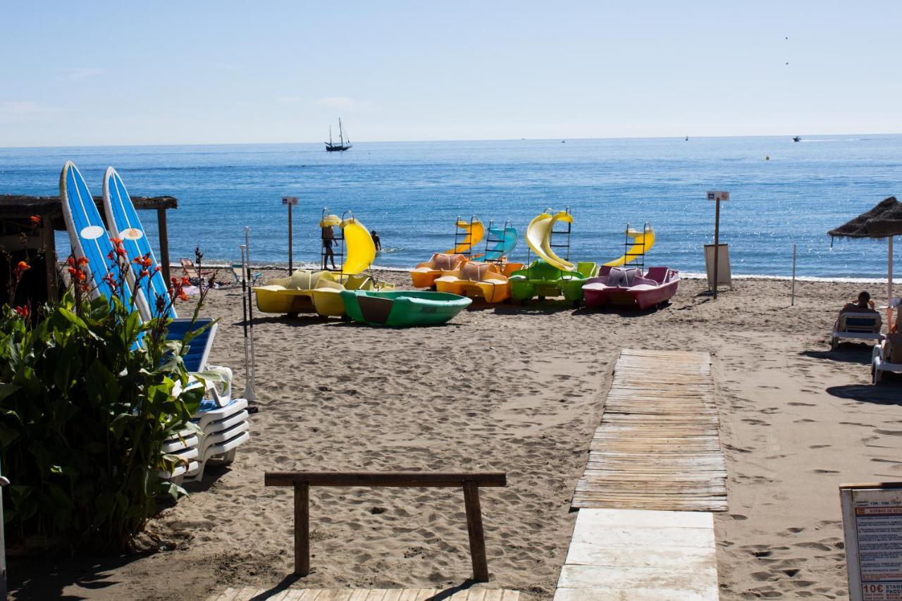 Benal beach suite, estudio con parque acuático y vistas al mar. Benalmádena Exterior foto